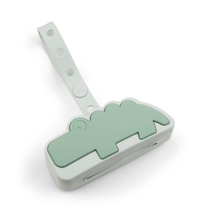 Silikon Schnuller Tasche Croco Grün Done by Deer