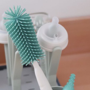 Silikonbürste Beaba sage green