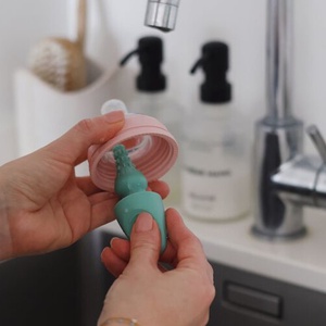 Silikonbürste Beaba sage green