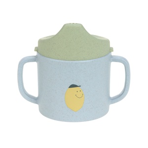 Sippy Cup PP/Zellulose Happy Fruits Lemon Laessig