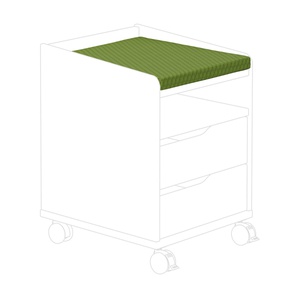 SITZKISSEN ROLLCONT. GRÜN DIEGO Schreibtische Paidi 