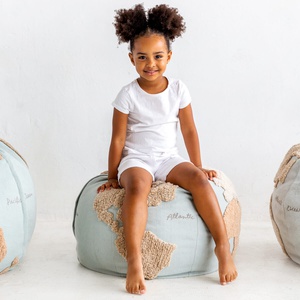 Sitzpouf WORLD MAP Lorena Canals