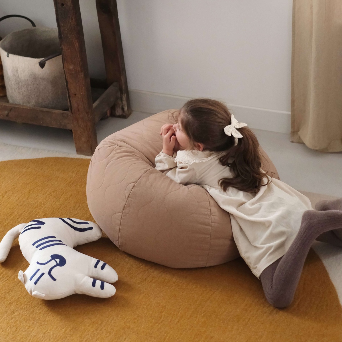 Sitzsack 65cm LANDSCAPE Nobodinoz sesame