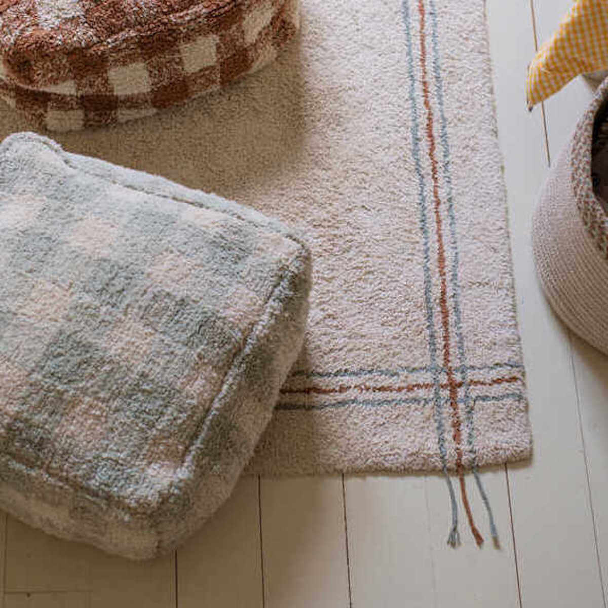 Sitzsack LITTLE CHEF Lorena Canals Vichy-Blue Sage