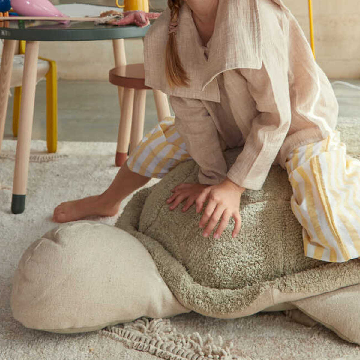 Sitzsack Mrs. Turtle 20x115x85cm Lorena canals