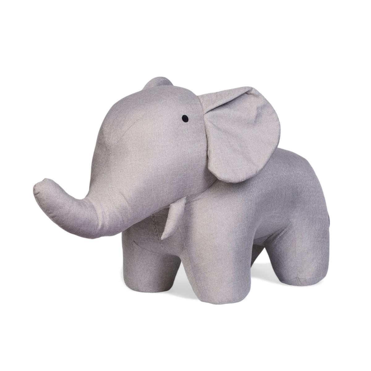 Sitzsack Plüsch ELEPHANT linen grey Childhome