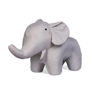 Sitzsack Plüsch ELEPHANT linen grey Childhome