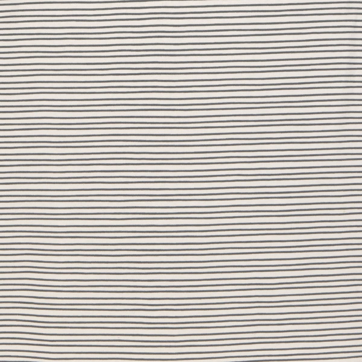 Sleepingbag Interlock Striped Grey - Athracite 25 Tog 100% Organic Cotton Gots 62-68 Laessig