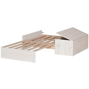 Sofabett mit Bettkasten CLASSIC by Flexa whitewash