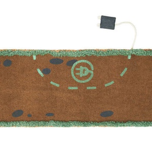 Soft toy Ride & Roll Safari Jeep: 
12 x 20 x 14 cm
Road: 
20 x 400 cm Lorena Canals