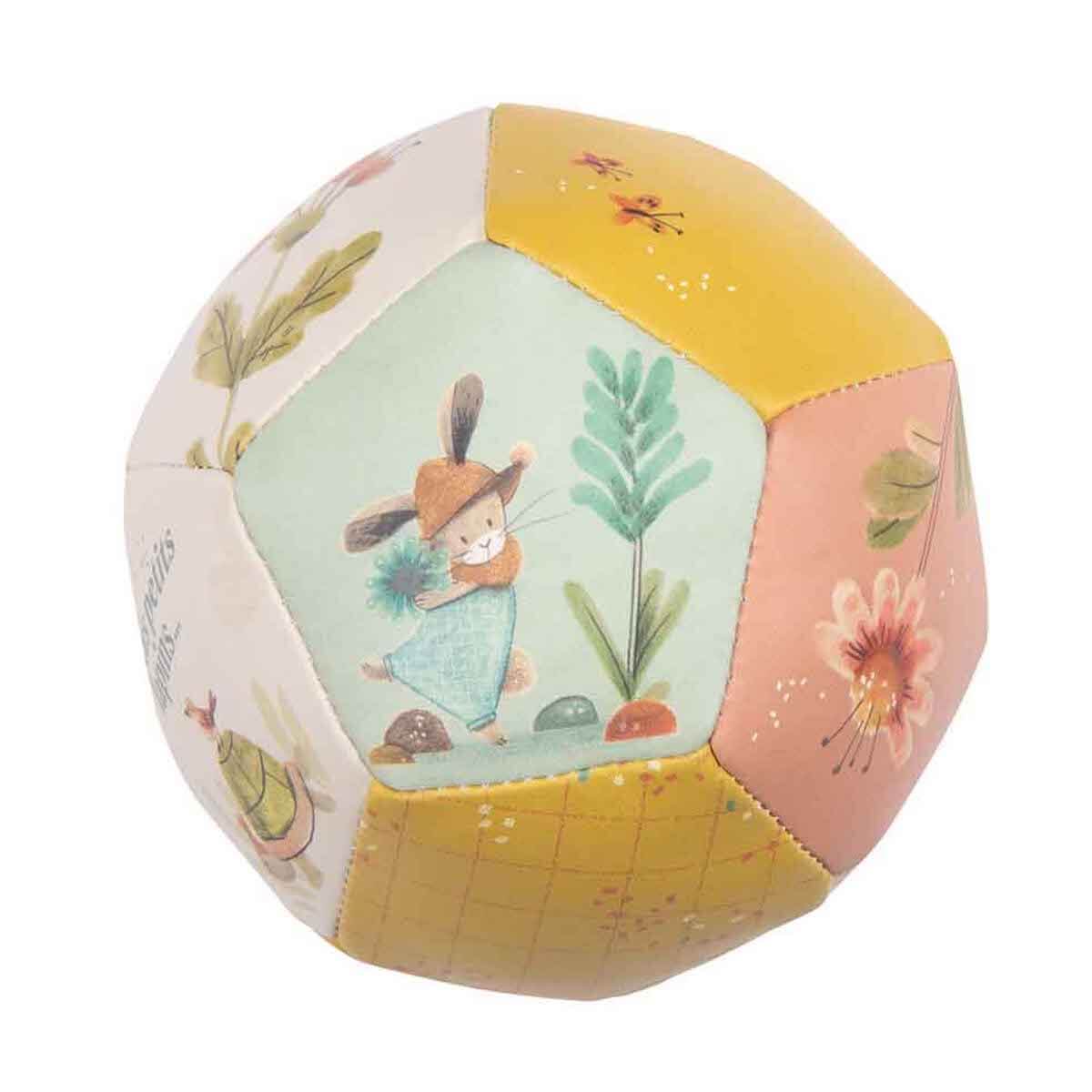 Softball 10cm TROIS PETITS LAPINS Moulin Roty