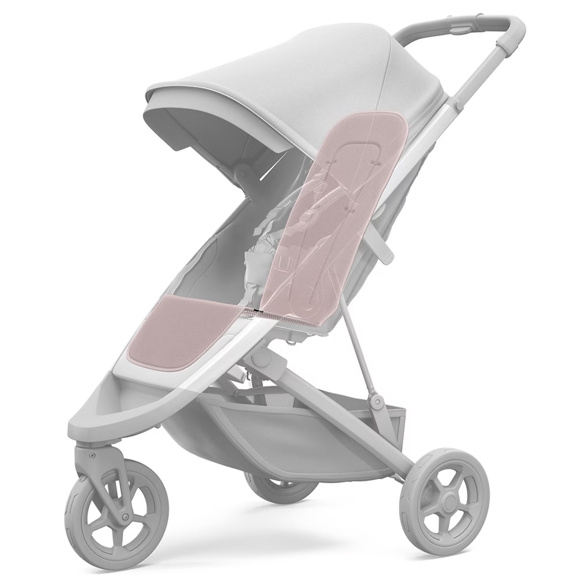 Sommer-Sitzauflage Misty Rose