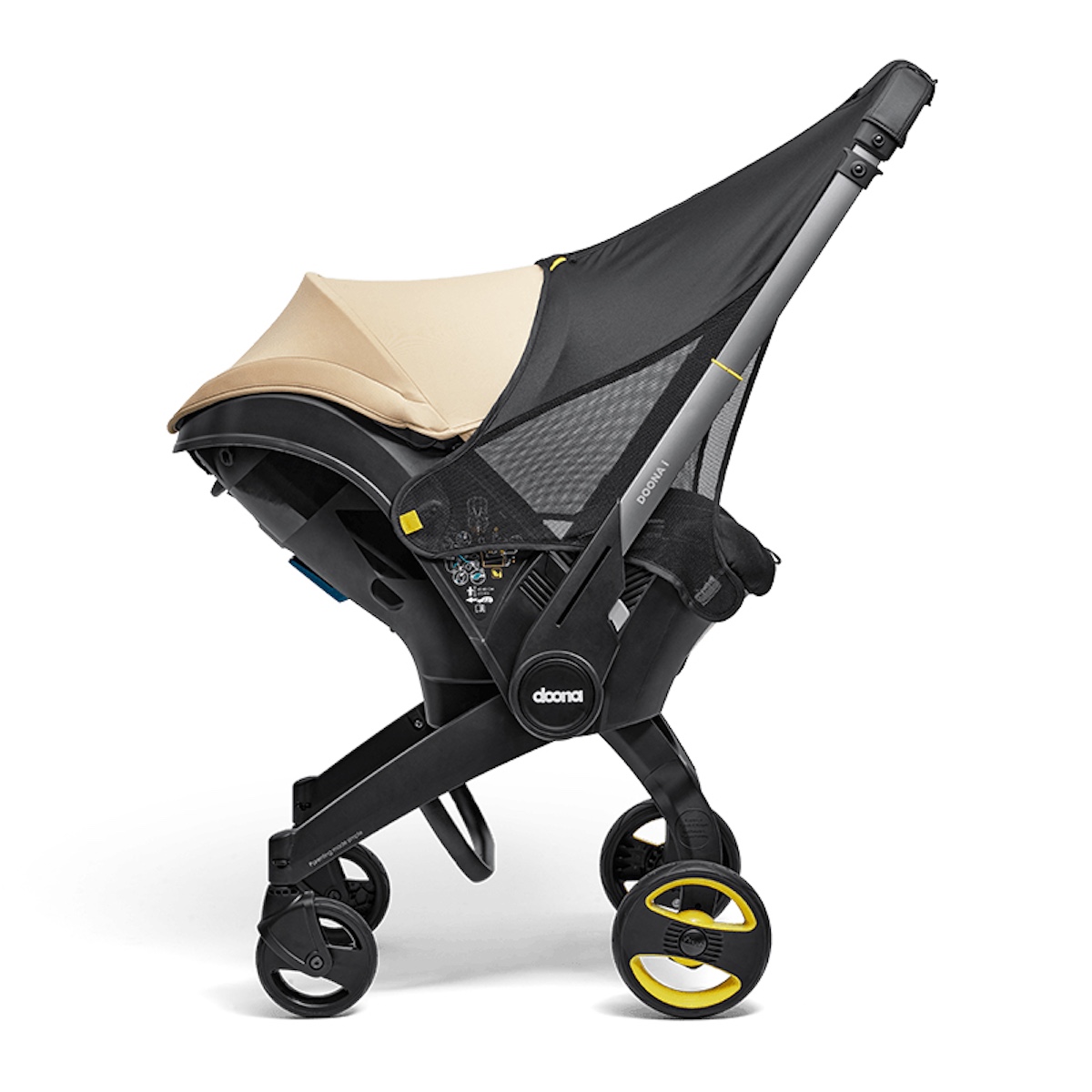 Sonnenblende Kinderwagen Doona X black
