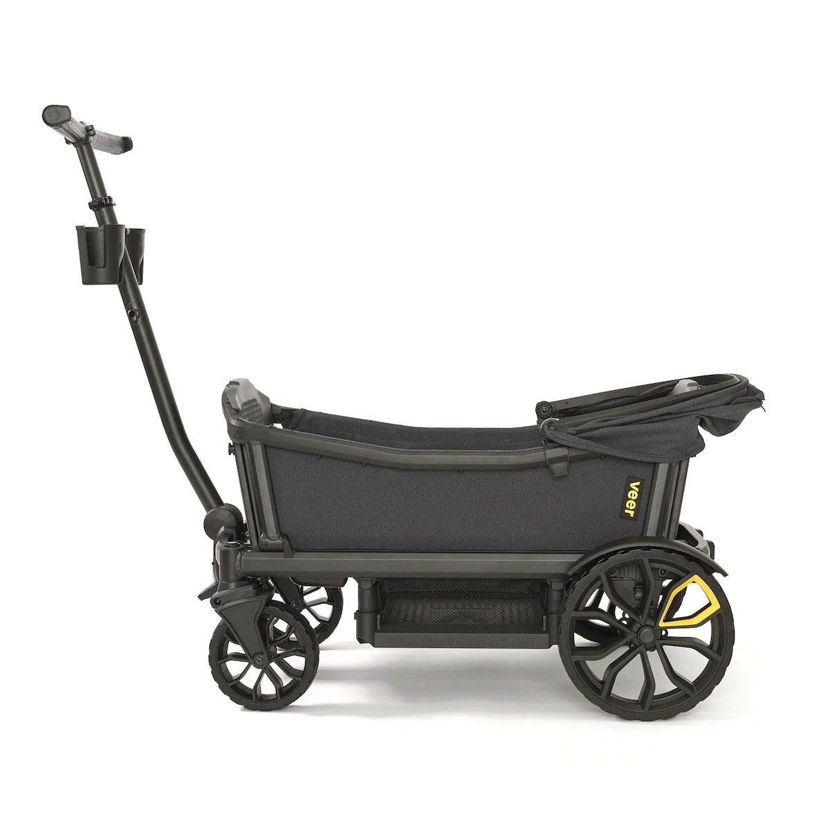 Sonnenhaube Veer dunkelgrau schwarz