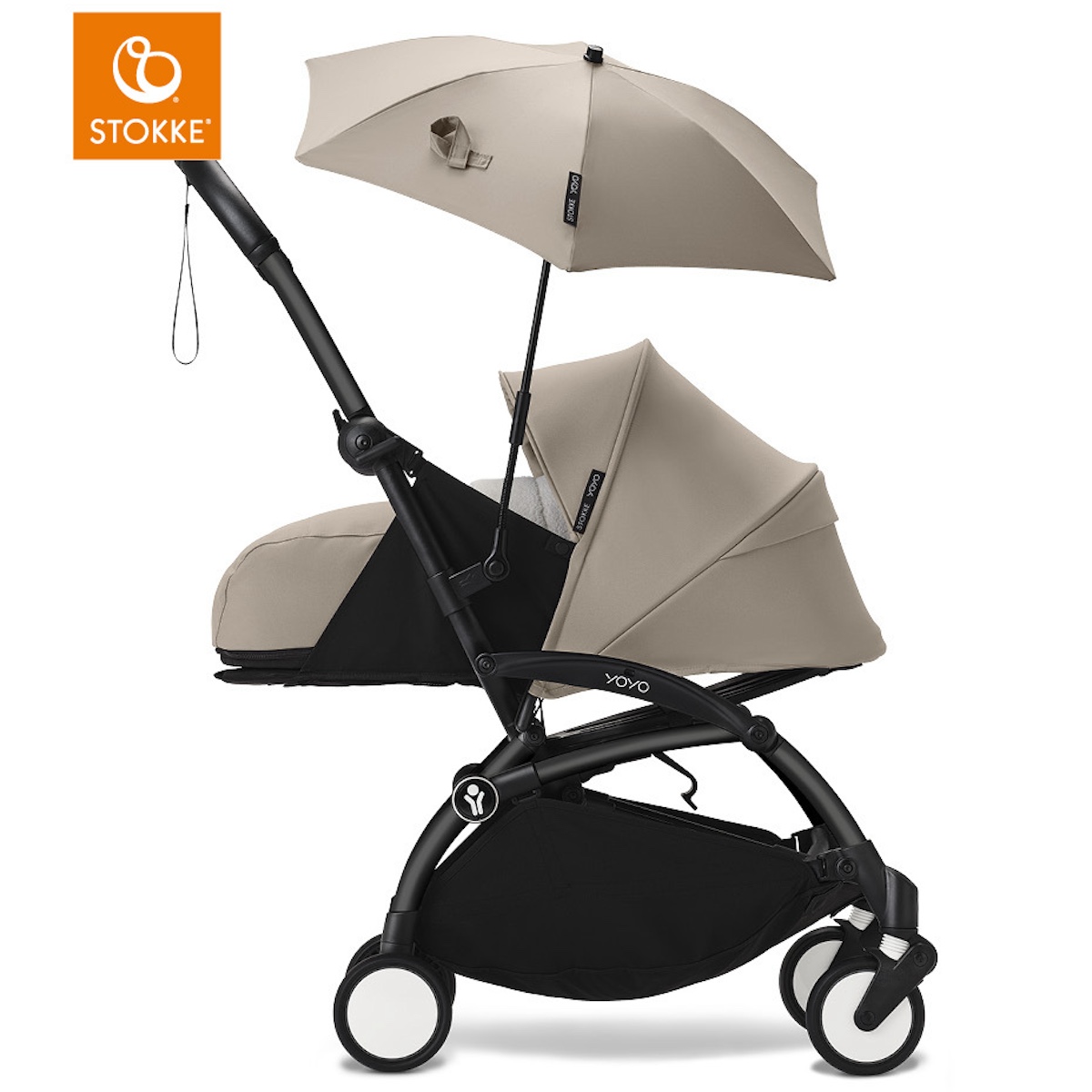 Sonnenschirm YOYO 3 STOKKE taupe