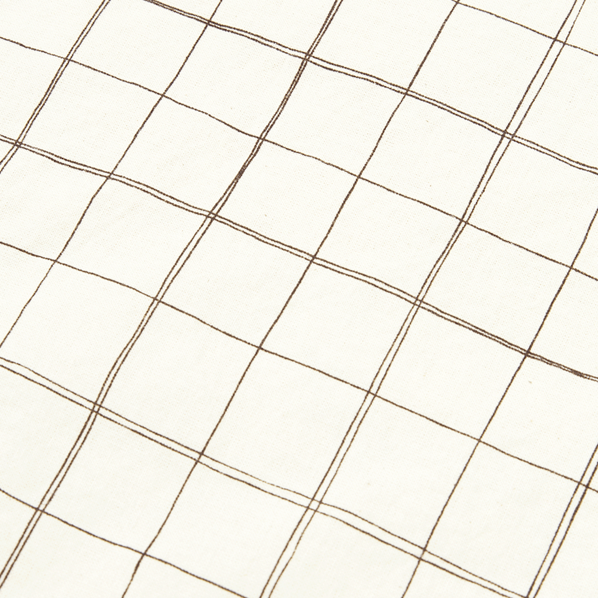 Spannbettlaken 70x140cm aus gewaschener Bio-Baumwolle, Nobodinoz natur grid