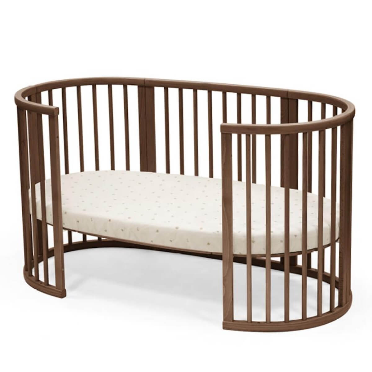 Spannbettlaken SLEEPI V3 Stokke flower ecru OCS