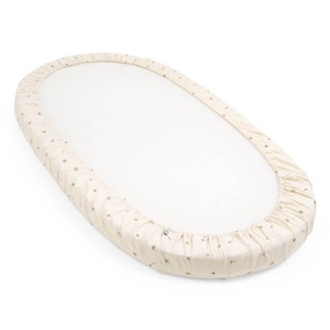 Spannbettlaken SLEEPI V3 Stokke flower ecru OCS