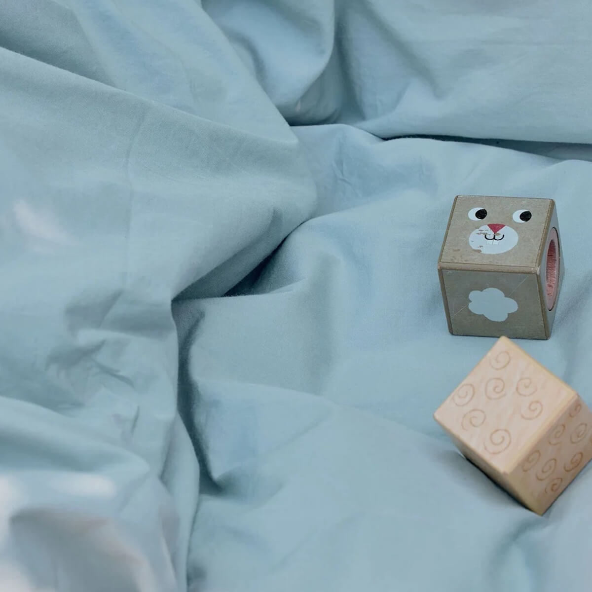 Spannbetttuch 70x140x9cm Dear April Sea Notes