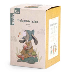 Spardose Hase TROIS PETITS LAPINS Moulin Roty