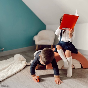 Spielkissen MILO Charlie Crane Rosenholz