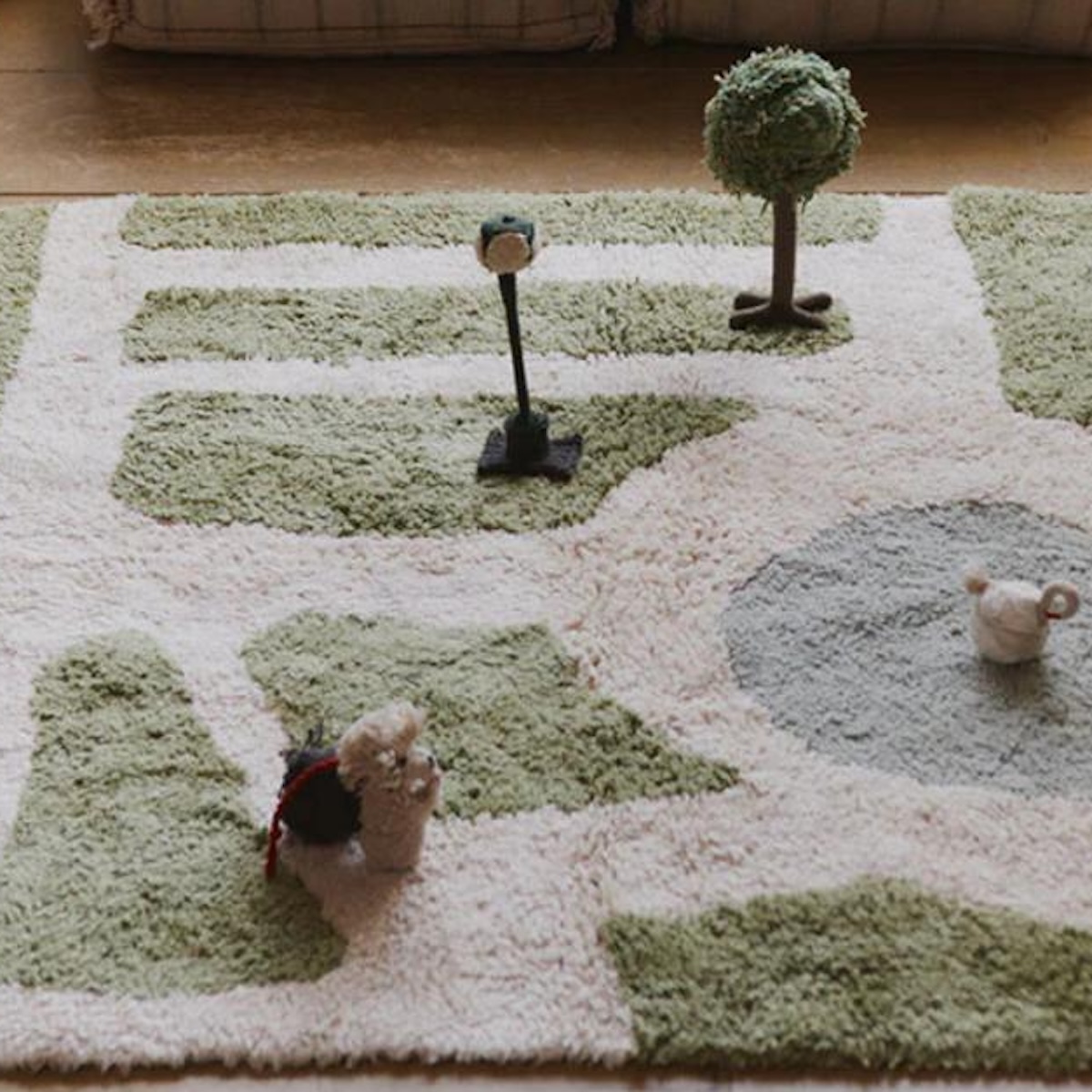 Spielmatte 90x130cm HYDE PARK Wouf wouf Lorena Canals 