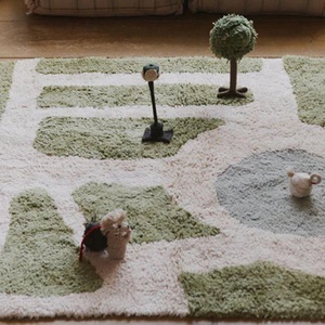 Spielmatte 90x130cm HYDE PARK Wouf wouf Lorena Canals 