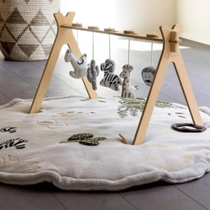 Spielteppich 120cm 3D Quax Dschungel