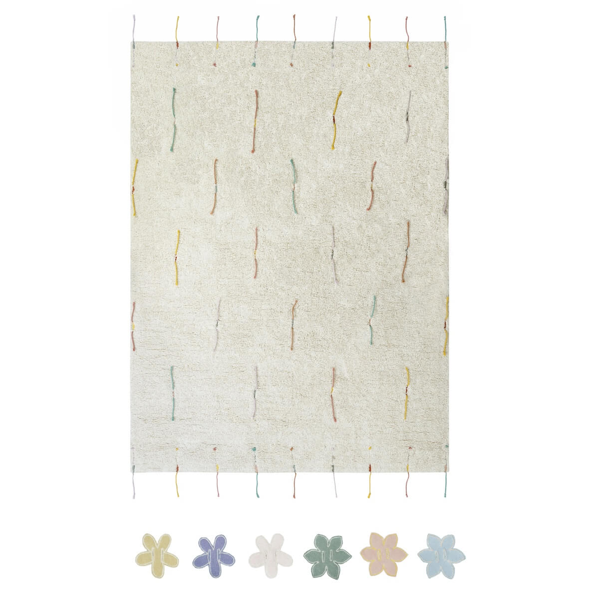 Spielteppich WILDFLOWER 120x160cm Lorena Canals