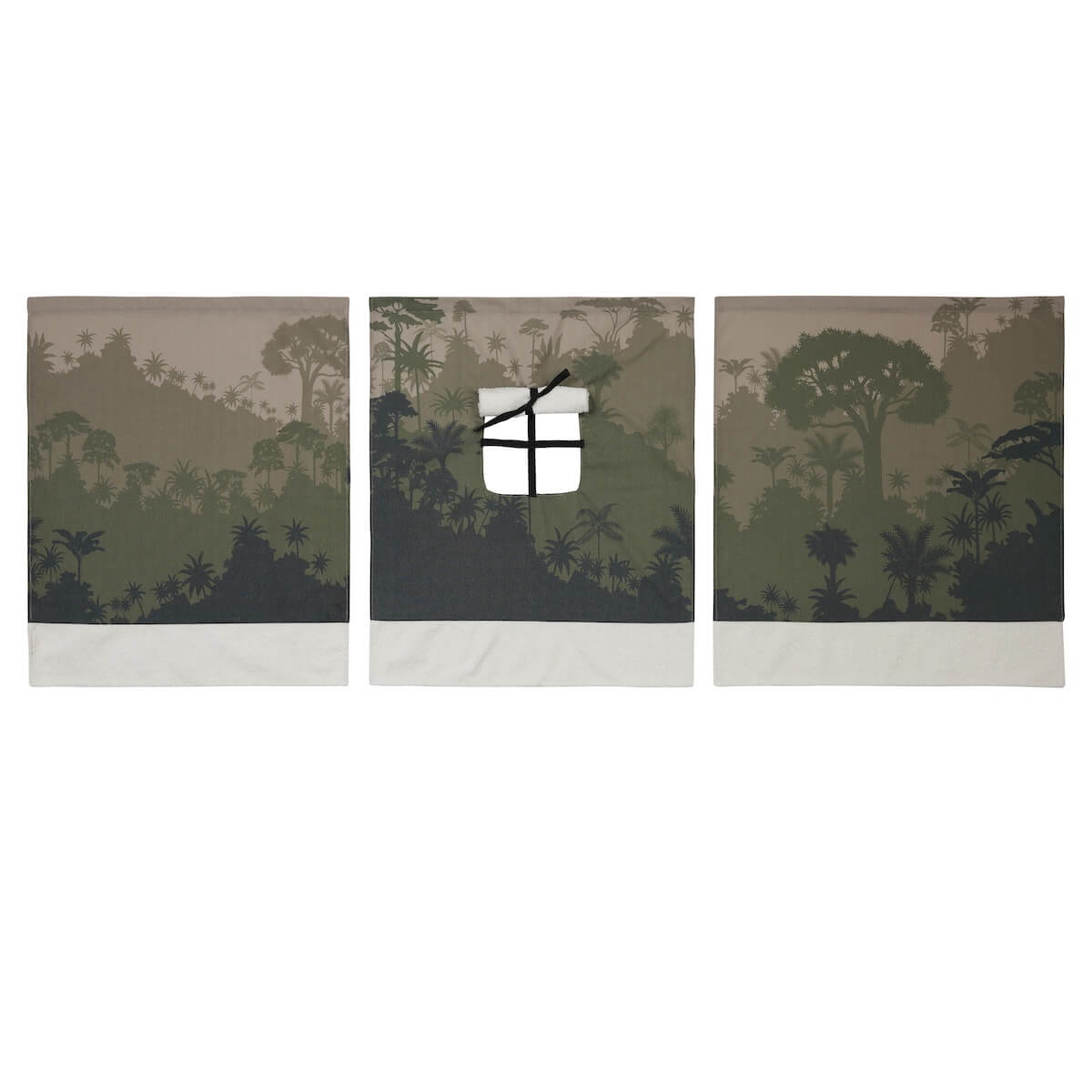 Spielvorhang für Höhe 128cm Lifetime Kidsrooms Panda Paradise