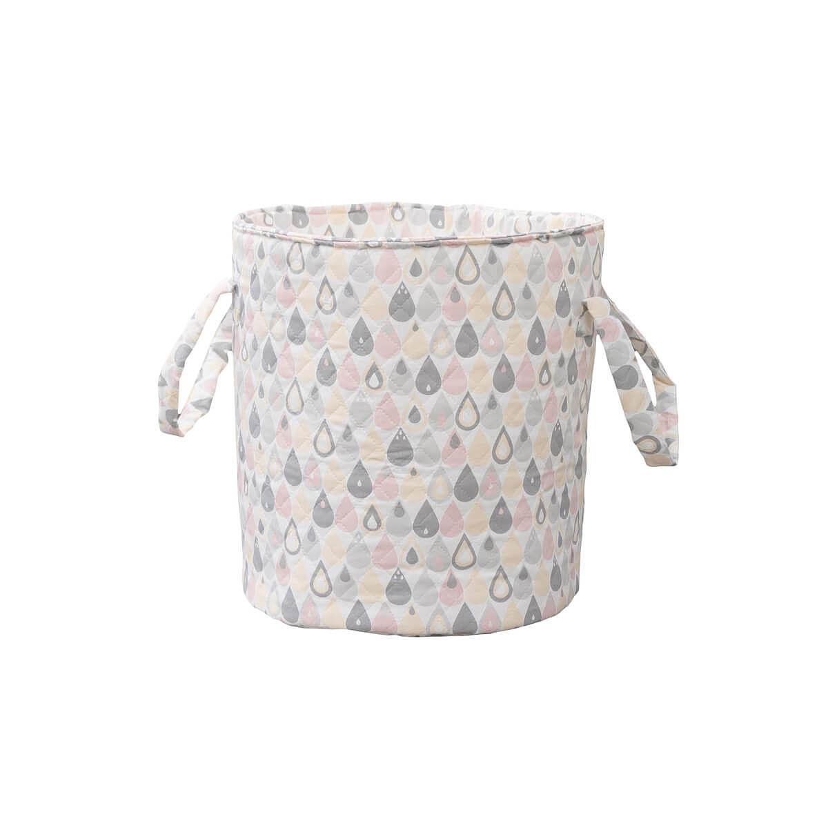 Spielzeugtasche grosse Tropfen Abitare Kids Rosa-Gelb
