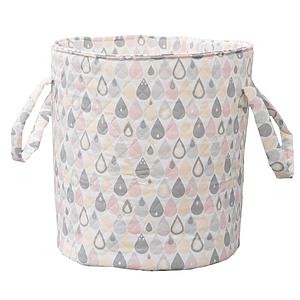 Spielzeugtasche grosse Tropfen Abitare Kids Rosa-Gelb
