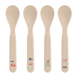 Spoon Set PP/Cellulose Happy Fruits Cherry Laessig