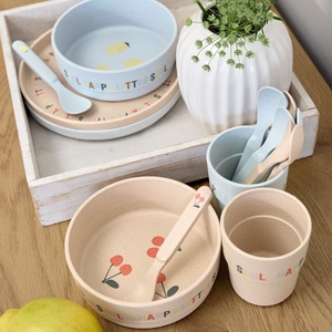 Spoon Set PP/Cellulose Happy Fruits Cherry Laessig