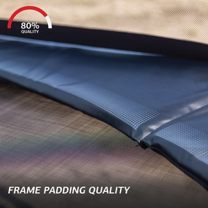 Sport Trampolin BERG Ultim Champion InGround 330 Grau