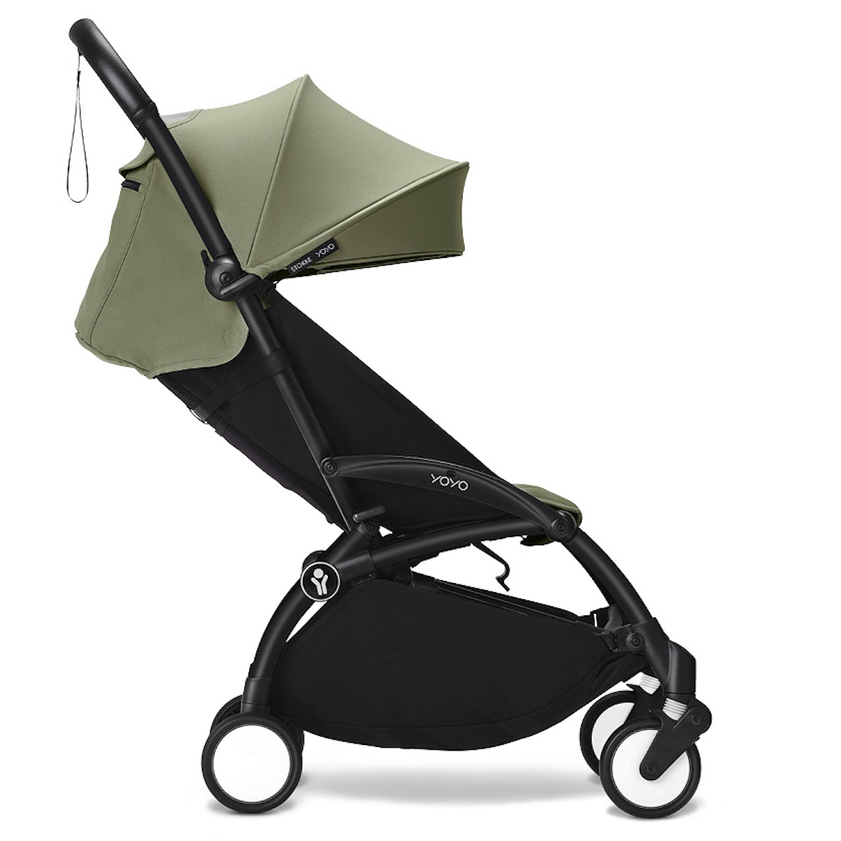 Sportwagen STOKKE YOYO 3 6+ schwarz-oliv