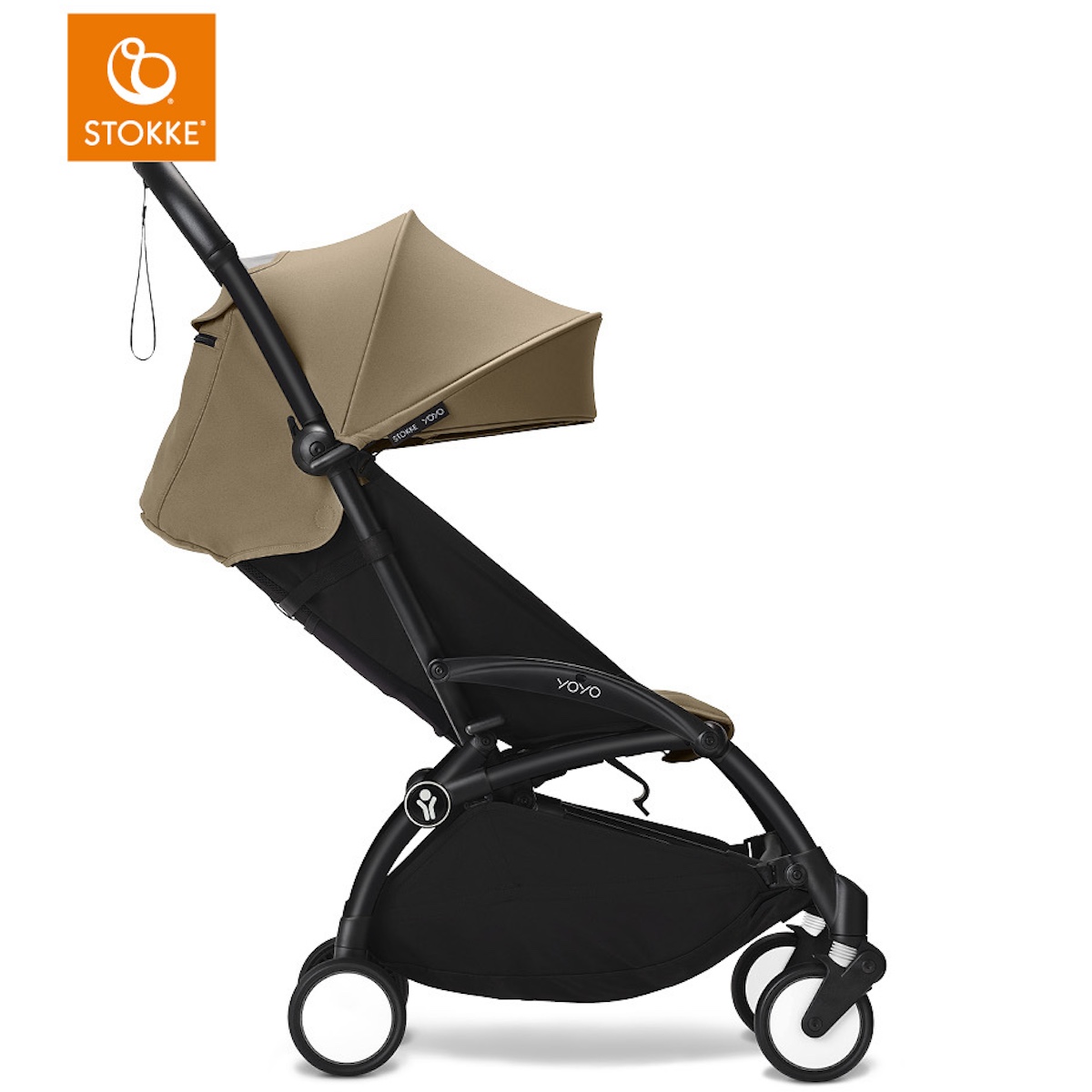 Sportwagen STOKKE YOYO 3 6+ schwarz-toffee