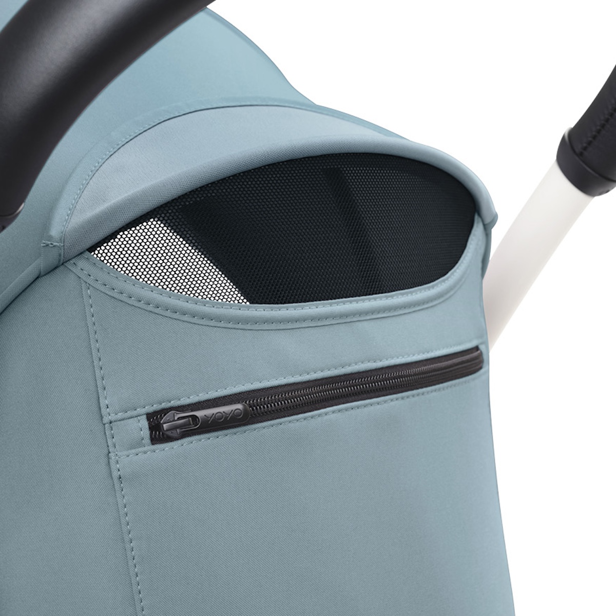 Sportwagen STOKKE YOYO3 6+ weiß-aqua