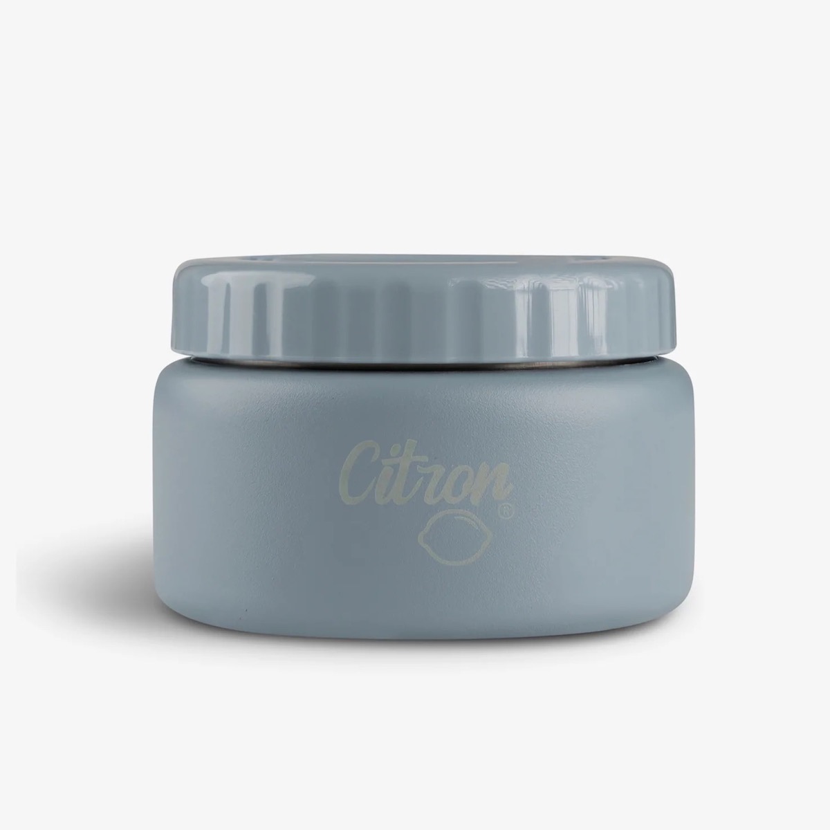Stainless Steel Food Jar 250ml CITRON Dusty Blue
