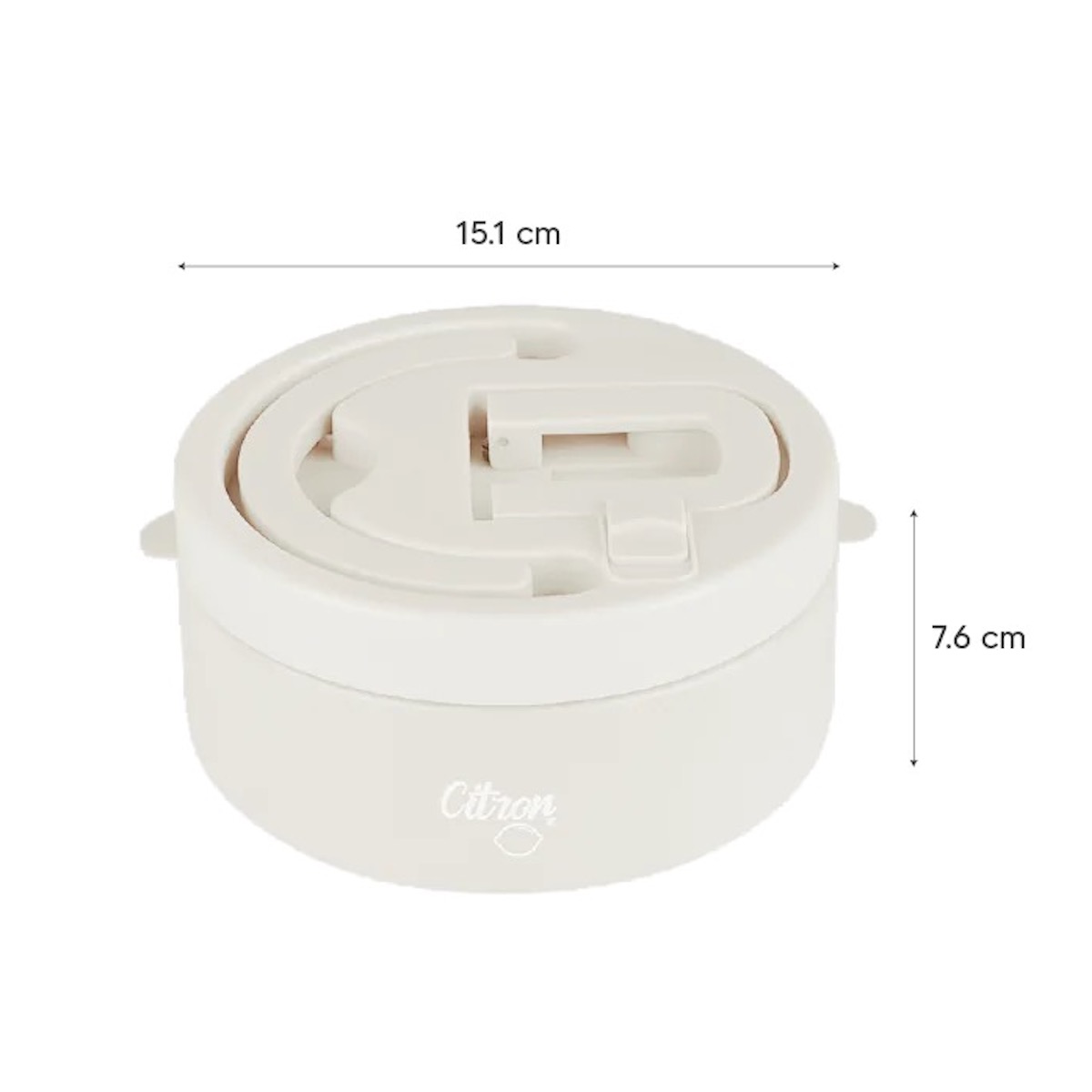 Stainless Steel Food Jar 400ml CITRON Blush Pink