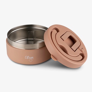 Stainless Steel Food Jar 400ml CITRON Blush Pink