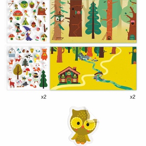 Sticker DER MAGISCHE WALD Djeco