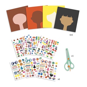 Sticker Frisuren Djeco