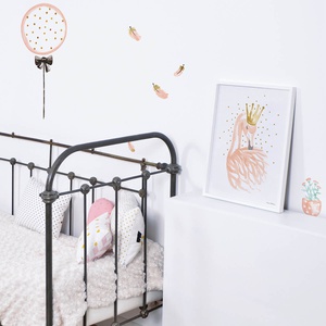 Sticker Specifique - Ballons Roses _ Pois Dores Lilipinso