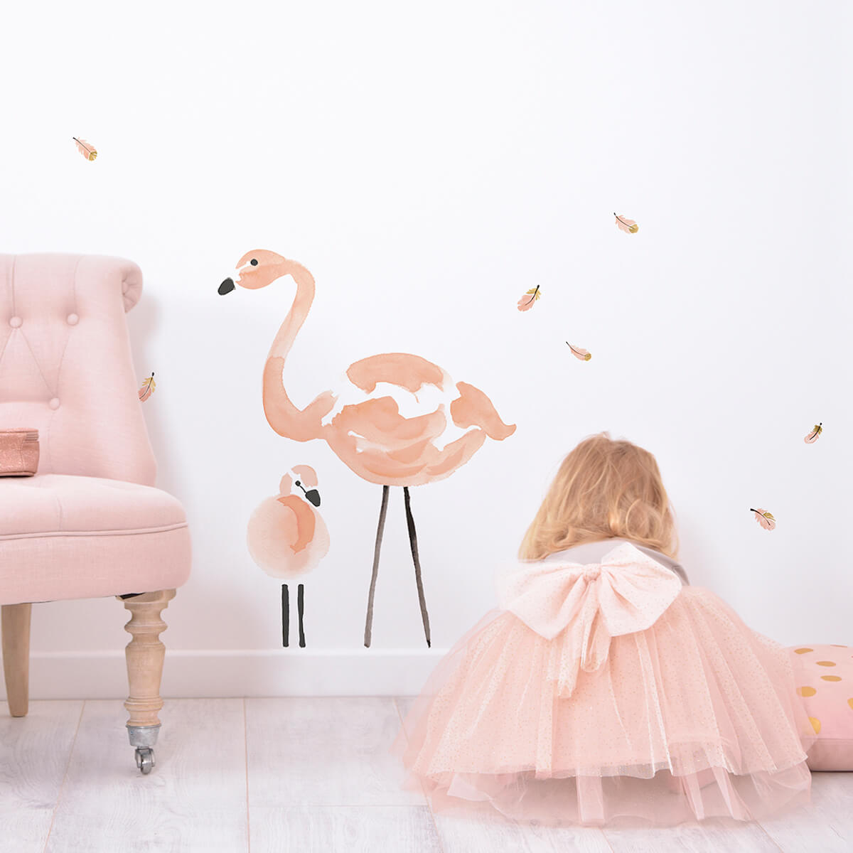 Sticker Specifique - Les Flamants Roses Lilipinso