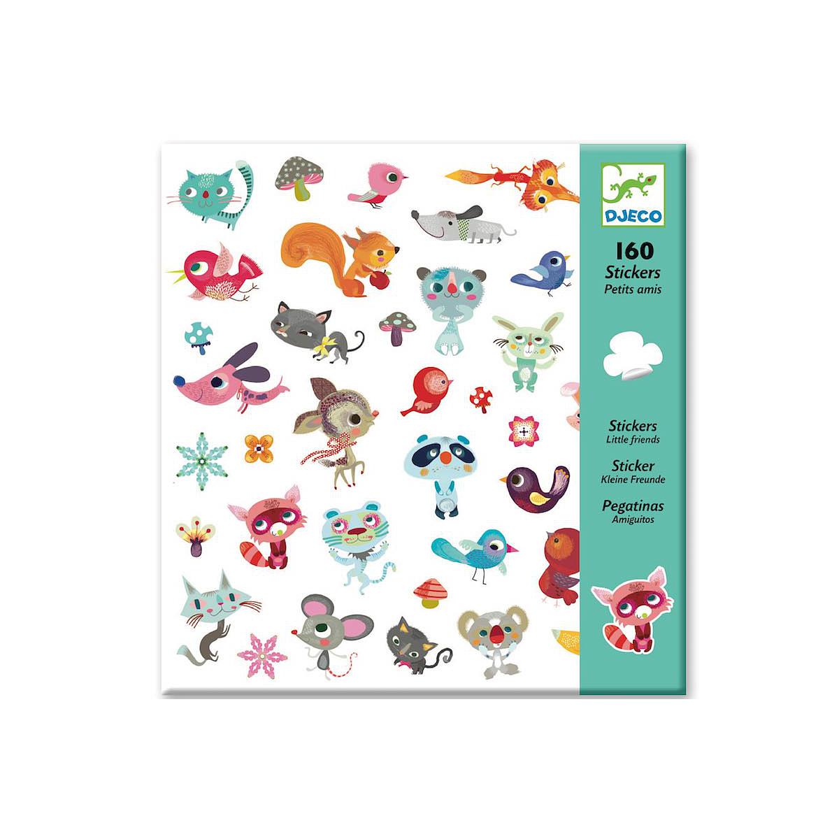 Stickern Kleine Freunde Djeco