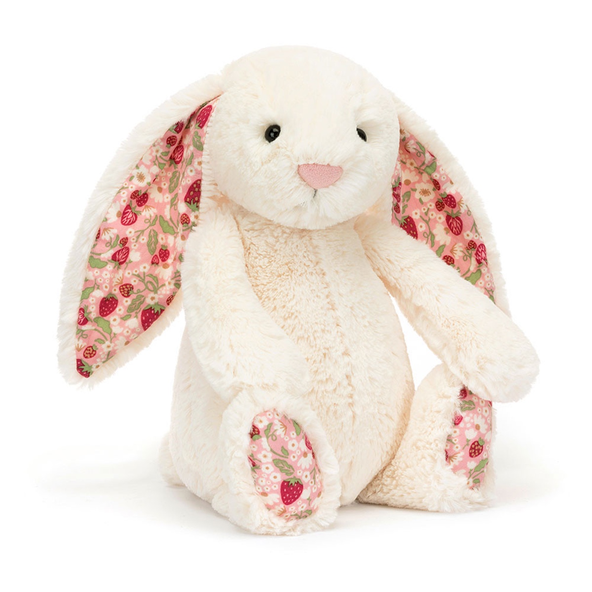 Stofftier Blossom Cream Hase 'Berry' Jellycat