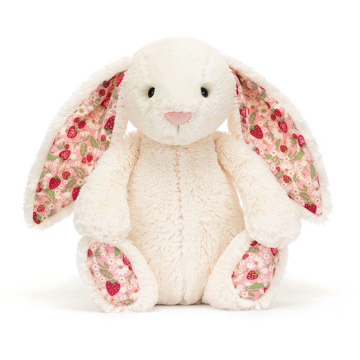 Stofftier Blossom Cream Hase 'Berry' Jellycat