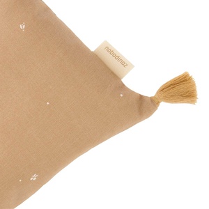 Stories Tassels Cushion 35x20 Nobodinoz blush little cherries