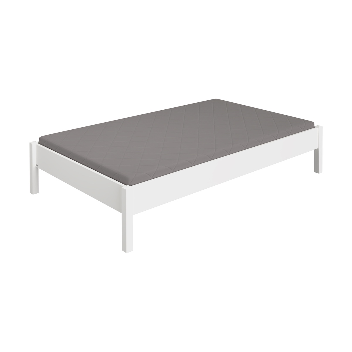 Studioliege 120 x 200 cm, ohne Matratze und ohne Lattenrost, nicht umwandelbar TIAGO Paidi Weiß